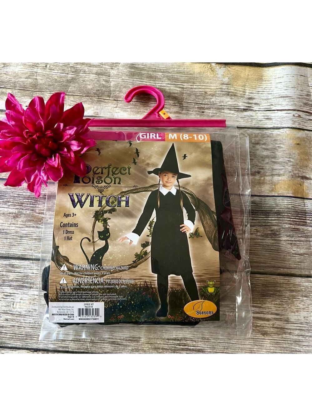 NWT Perfect Poison Witch Costume-Size Medium